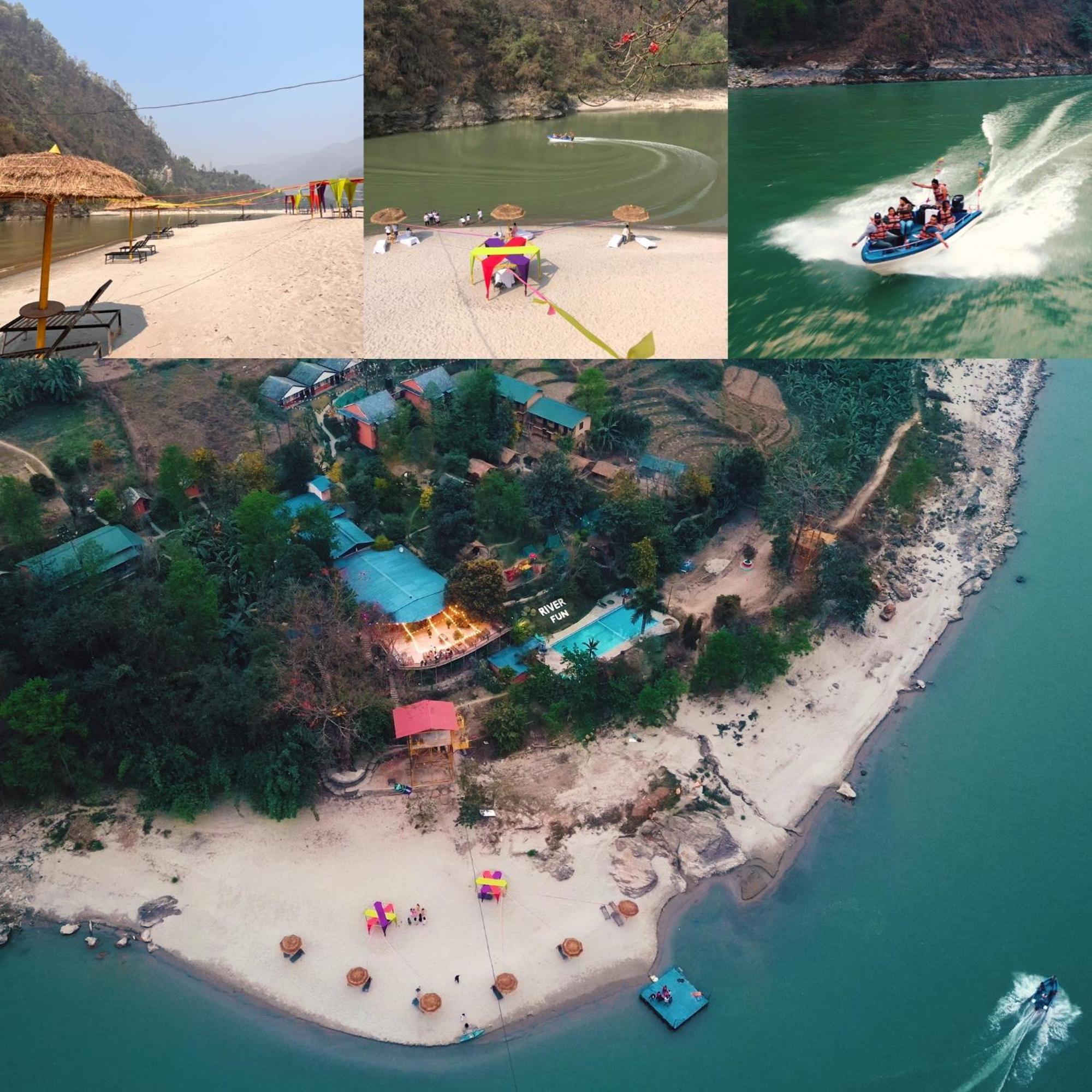 River Fun Beach Resort Gorkha Exterior photo